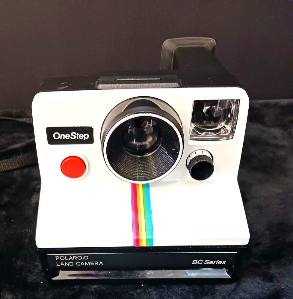 Vintage Polaroid BC Series Land Camera Instant Rainbow One Step Untested