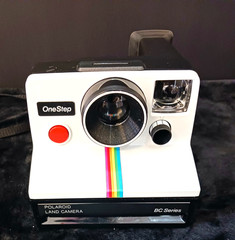 Vintage Polaroid BC Series Land Camera Instant Rainbow One Step Untested