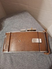 Vintage Polaroid Land Camera Model 95B 1950s Vintage Folding Camera Prop AS IS