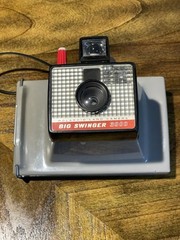 Polaroid Big Swinger Land Camera Model 3000 Vintage 1960’s Untested AS IS