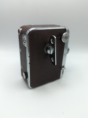 vintage movie camera DeJur Model D-100 Magazine 8
