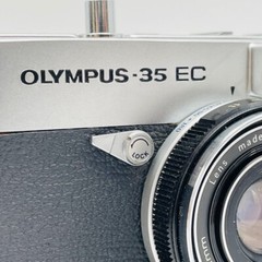 Vtg 1969 35-EC OLYMPUS 35mm Camera w/Case, Seiko 42mm Lens, 225 Vivitar Flash