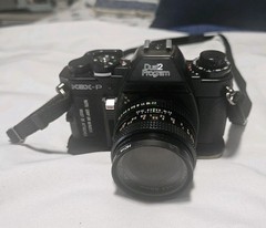 Vintage Sears KSX-P Dual2 Program Film Camera W/ 49mm Fog Filter Lens Tested…