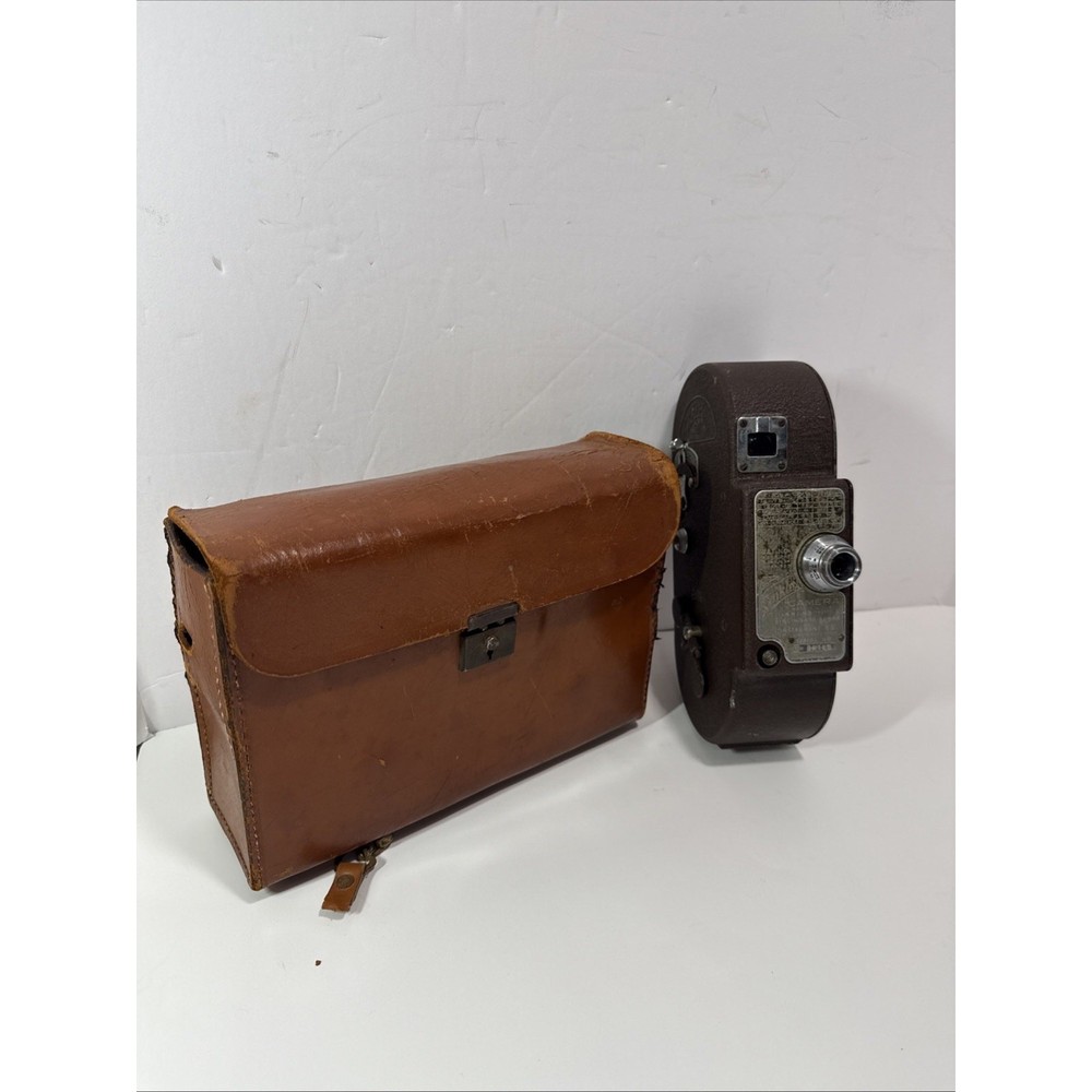 Vintage Cinklox 16mm Model 3-S Film Camera 1947 B10168 Untested USA Cincinnati