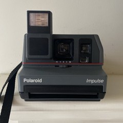 Vintage Polaroid Impulse AF Instant Film Camera with AutoFocus. Non-Tested