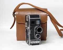 Paillard Bolex B8 Yvar 13mm f/1.9 Cine 8mm Movie Film Camera As Is