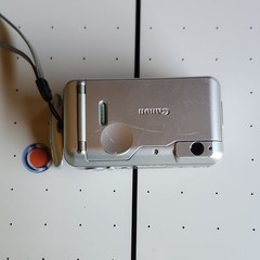 Canon Sure Shot 115u II Silver Compact 35mm Film Camera Point & Shoot