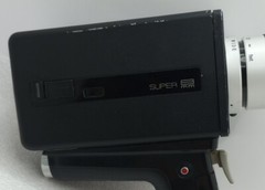 Sears Super 8 Easi-Load Movie Camera w/ Pistol Grip C123 [UNTESTED]