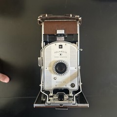 Vintage Polaroid Land Camera Speedliner Model 95B With Wink Light. Self Timer