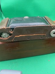 Antique? Voigtlander Bessa Folding Camera 1:7.7, F=10.5 cm Anastigmat lens Case