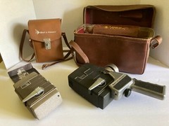 Bell & Howell Vintage Movie Camera Lot of 2