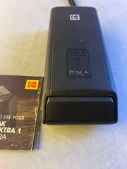 2 Vintage Kodak TELE-EKTRA 1 110 Film Cameras with 22mm- 44mm Dual Lens