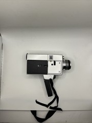 Kodak Instamatic M30 Black Super 8 Film Power Zoom Lens Handheld Movie Camera