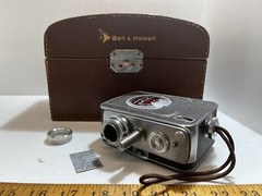 8mm Movie Camera Bell & Howell MODEL: 172-A Auto-8 Explorer introduced in 1947