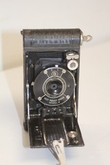 Vintage Vest Pocket Kodak Model B A127 Roll Film Folding Bellows Camera AS IS