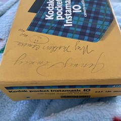 Kodak Pocket Instamatic 10 Camera Outfit With Original Box ~ Untested. 13