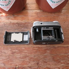 Vintage Kodak Signet 35 Camera w/ Leather Case + Manual USA 1950s
