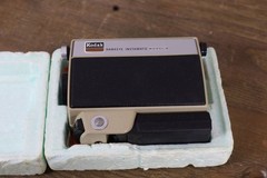 Kodak Hawkeye Instamatic Model B Movie Camera Tan w/Orig Case & Manual