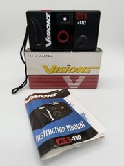 Vintage Visions RS-110 Film Camera w/Original Box & Manual Retro Point & Shoot
