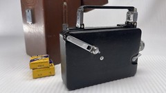 Cine-Kodak Magazine 16 Movie Camera w/Original Leather Case And Filters