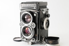 ［Exc+5］ Rolleiflex 3.5E Film Camera Xenotar 75mm From JAPAN #667