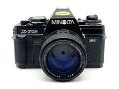 Minolta X-700 MPS & Tokina 80-200mm f/4 Kit Set Analog SLR 35mm Black Good