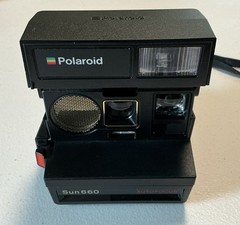 Polaroid Sun 660 Instant Film Camera AutoFocus