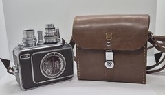 Vintage Bell And Howell filmo auto 8 movie camera – Made In USA – Rare Untested