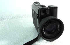 Quality Canon Canosound 514XL-S 8mm Super 8 Movie Camera -Tested-Needs repair.