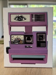 ARTIST DISTORTEDD x 1XRun Polaroid 600 Instant Camera Space Mushroom