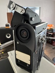 Bolex H16 Reflex RX 5 16mm Movie Camera With With 2 Kern Switar Lens And Case