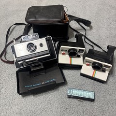Vintage Camera Lot Polaroid One step Land Camera Untested