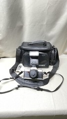 Minolta XG-1 35mm SLR Camera Bundle w/ Vivitar Flash & Ambico Case Vintage