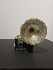 Vintage Kodak Brownie Hawkeye Camera Flash Model 1950’s Vintage Not Tested