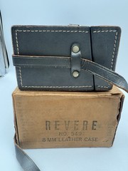 Vintage Revere Carrying Case For Eye/Matic Camera With Original Box (Case Only)