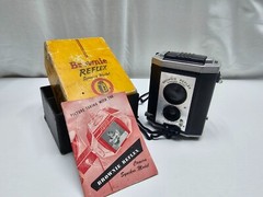 Vintage 1940 Eastman Kodak Brownie Reflex Synchro Model Camera 127mm Film – USA