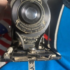 Kodak No.1A Pocket Series III Folding Autographic A116 Camera Shutter Tested Onl
