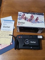 Vivitar 35mm Film Camera Point & Shoot EF35 38mm 1:5.6 Lens Fully Tested Working