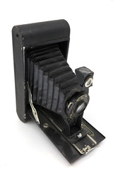 ANTIQUE VINTAGE KODAK NO.3A FOLDING CARTRIDGE HAWK-EYE MODEL B CAMERA 1926-35