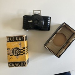Eastman Kodak Bullet 127 Film Art Deco Bakelite Camera, Orig. Box