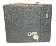 Vintage Eastman Kodak No. 2A Brownie Model C Box Camera Black 116 Film