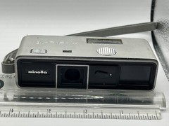 Vintage Minolta-16 Model P, Sub-Miniature Film Spy Camera w/ Manual and Box,
