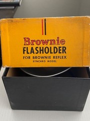VINTAGE Kodak Brownie Flash Holder w/original box (used/previously owned)