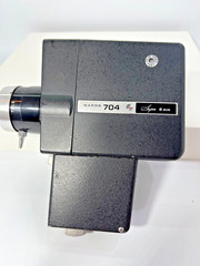 Vintage Wards 704 Super 8mm Movie Camera Zoom Lens F:1.8 Japan