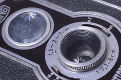 ✅ ISING PUCKY I PSUEDO TLR BOX CAMERA 6X6CM 120 ROLL FILM 80MM LENS