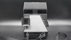 Vintage Polaroid 600 Land Camera Sun AutoFocus 660 w Tags Flash 1981 WORKS GREAT