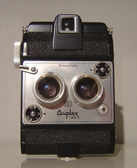 ISO Duplex 120 (not Super) late 1950s Italian-made Stereo Camera