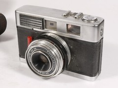 PRL) FERRANIA 3M ANALOG CAMERA BODY VINTAGE 2.8/45mm + CASE