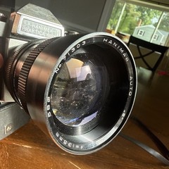 Praktica Nova IB 35mm Film Camera w/ Hanimex Lens – Shutter Works – Vintage SLR