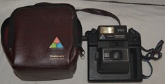 VINTAGE KODAK IMPRINT INSTANT CAMERA 940 KODAMATIC CAMERA w/ CASE
